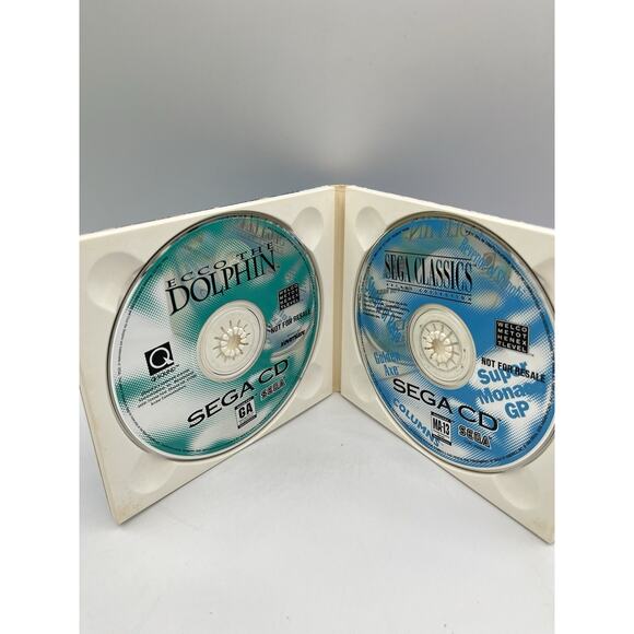 Ecco the Dolphin + Sega Arcade Classics Not For Resale (Sega CD) - Picture 5 of 11
